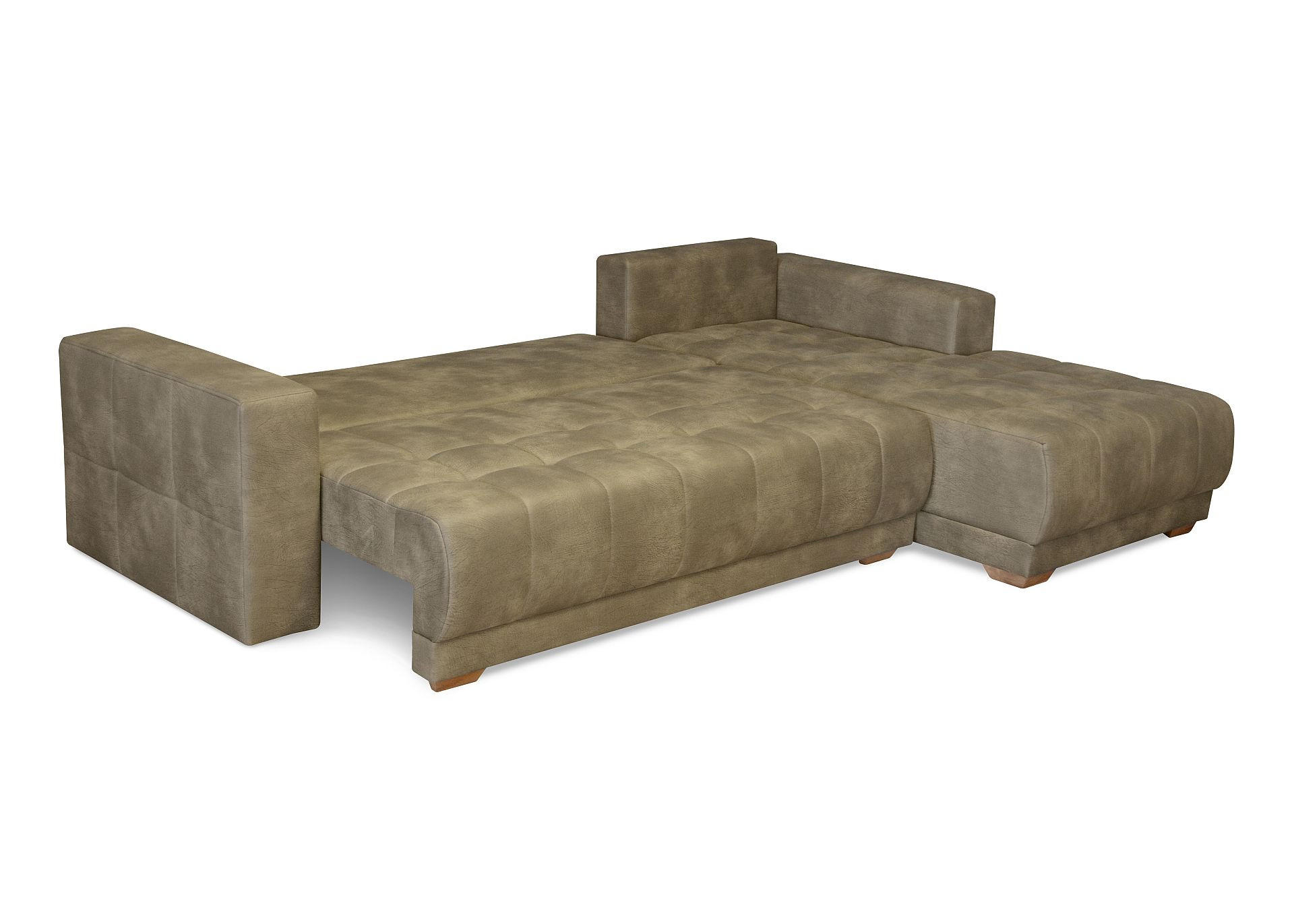 KUTNA GARNITURA drvo, tekstil, drvni materijal  bež   - bež/boje bukve, Moderno, drvni materijal/drvo (277/185cm) - Carryhome