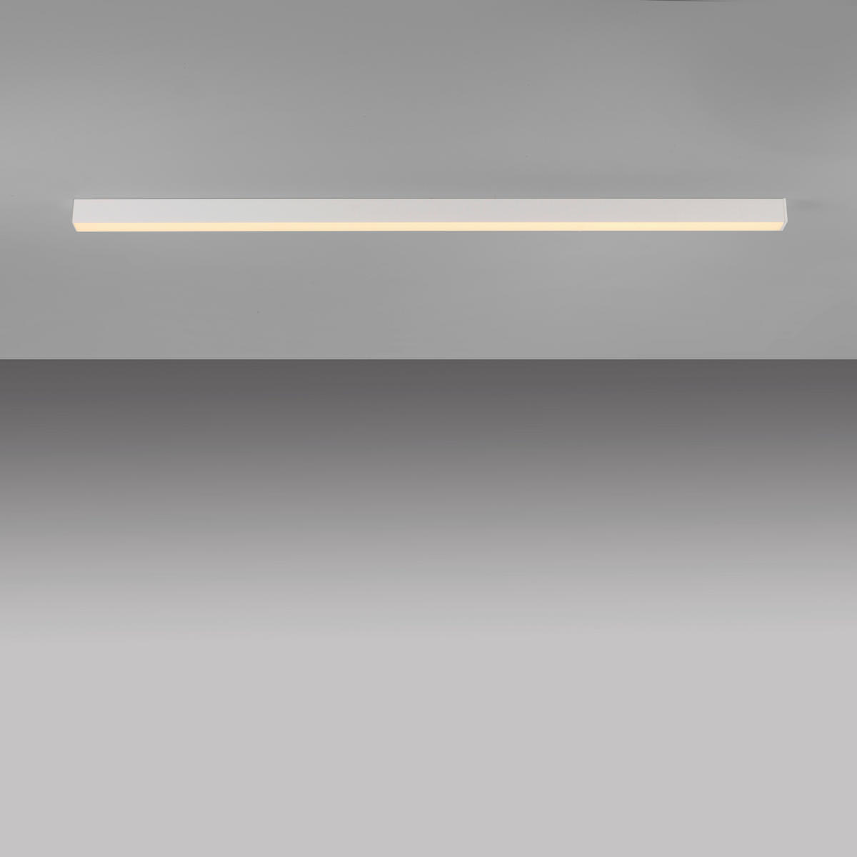 LED-DECKENLEUCHTE 110/3.8/3.9 cm   - Weiß, Design, Kunststoff/Metall (110/3.8/3.9cm) - Neuhaus PURE