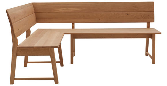 ECKBANK 160/250 cm  in Eichefarben  - Eichefarben, KONVENTIONELL, Holz (160/250cm) - Valnatura