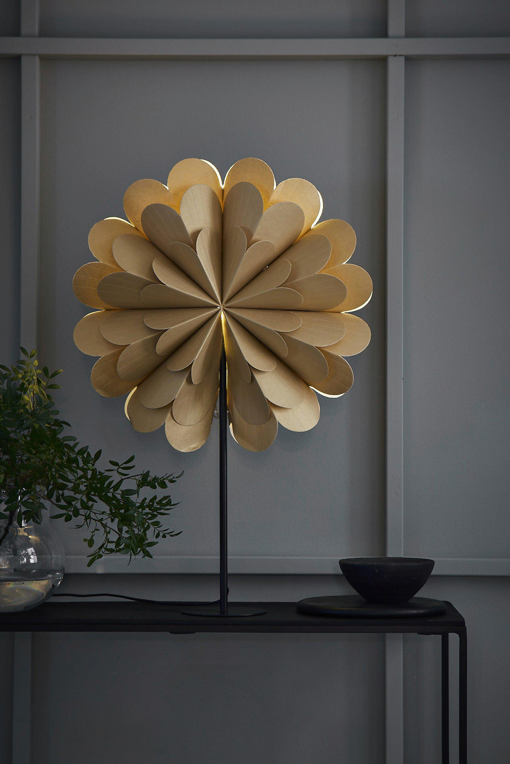 DEKOSTERN - Goldfarben, Basics, Papier (45/45/19cm) - Markslöjd