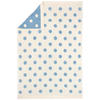 SCHMUSEDECKE LOOVLY DOTS  80/100 cm  - Blau/Weiß, Trend, Textil (80/100cm) - Patinio