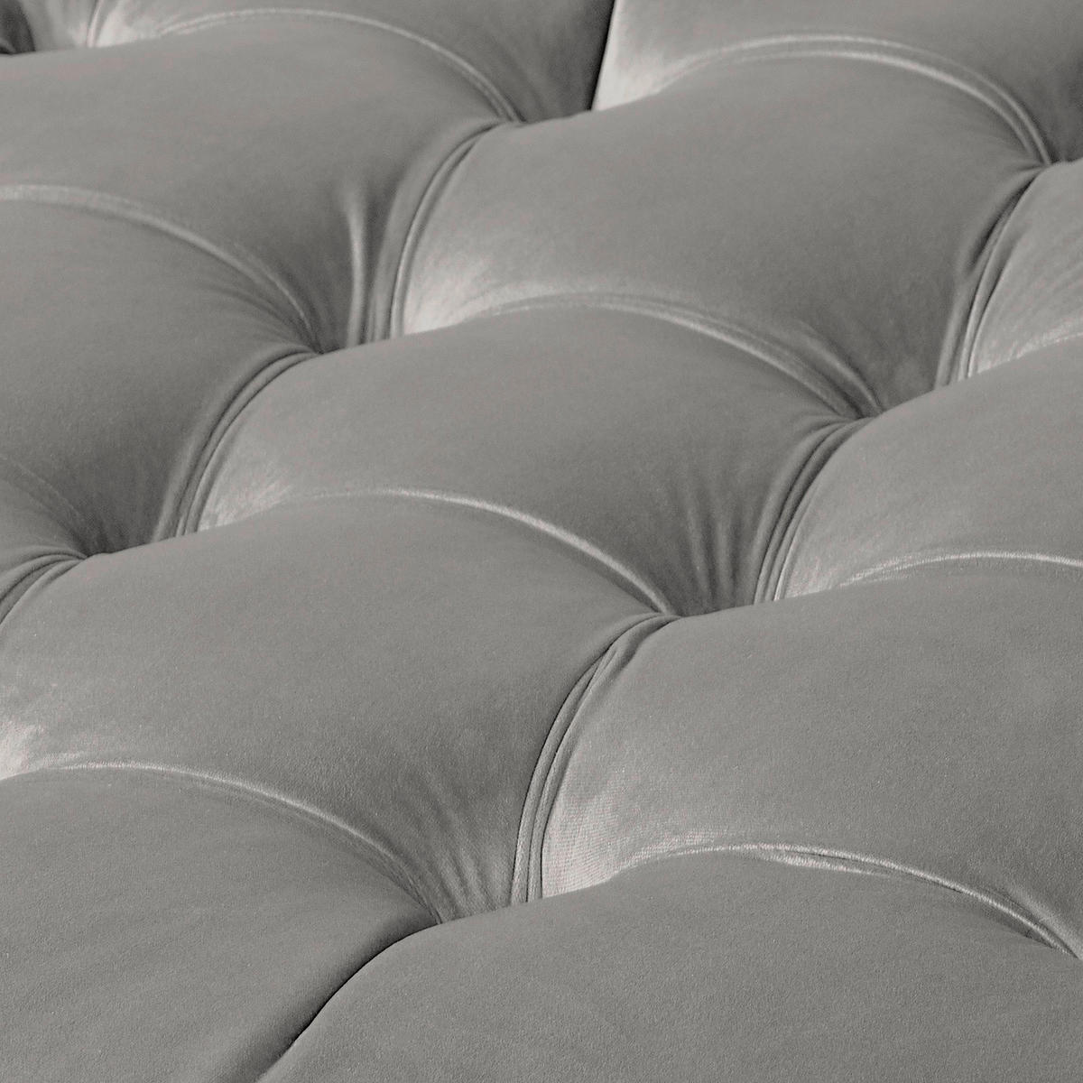 HOCKER Textil Grau  - Braun/Grau, Design, Holz/Textil (80/45/80cm) - Livetastic