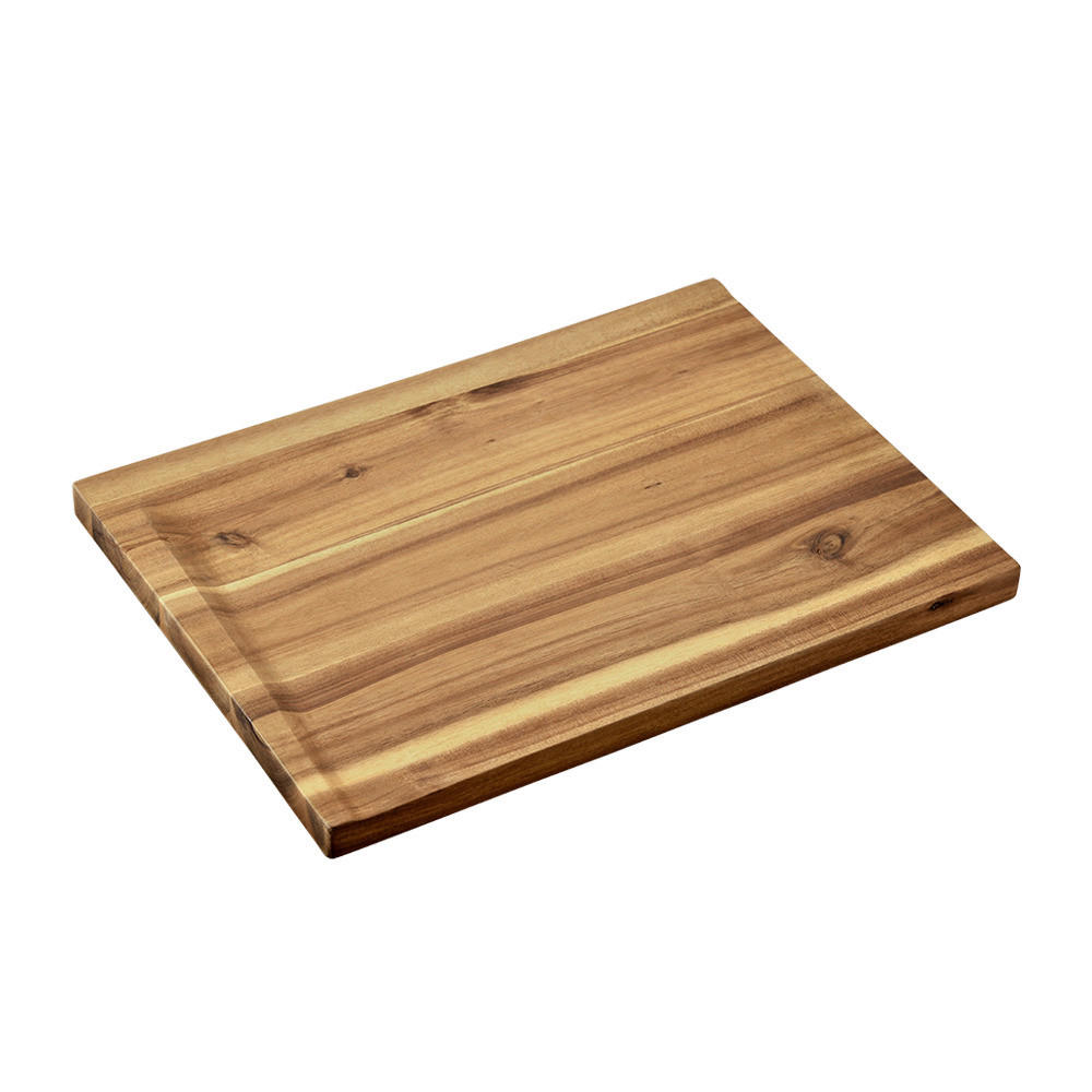 SCHNEIDEBRETT Holz Akazie  - Akaziefarben, Basics, Holz (38/2.8/28cm) - Kesper