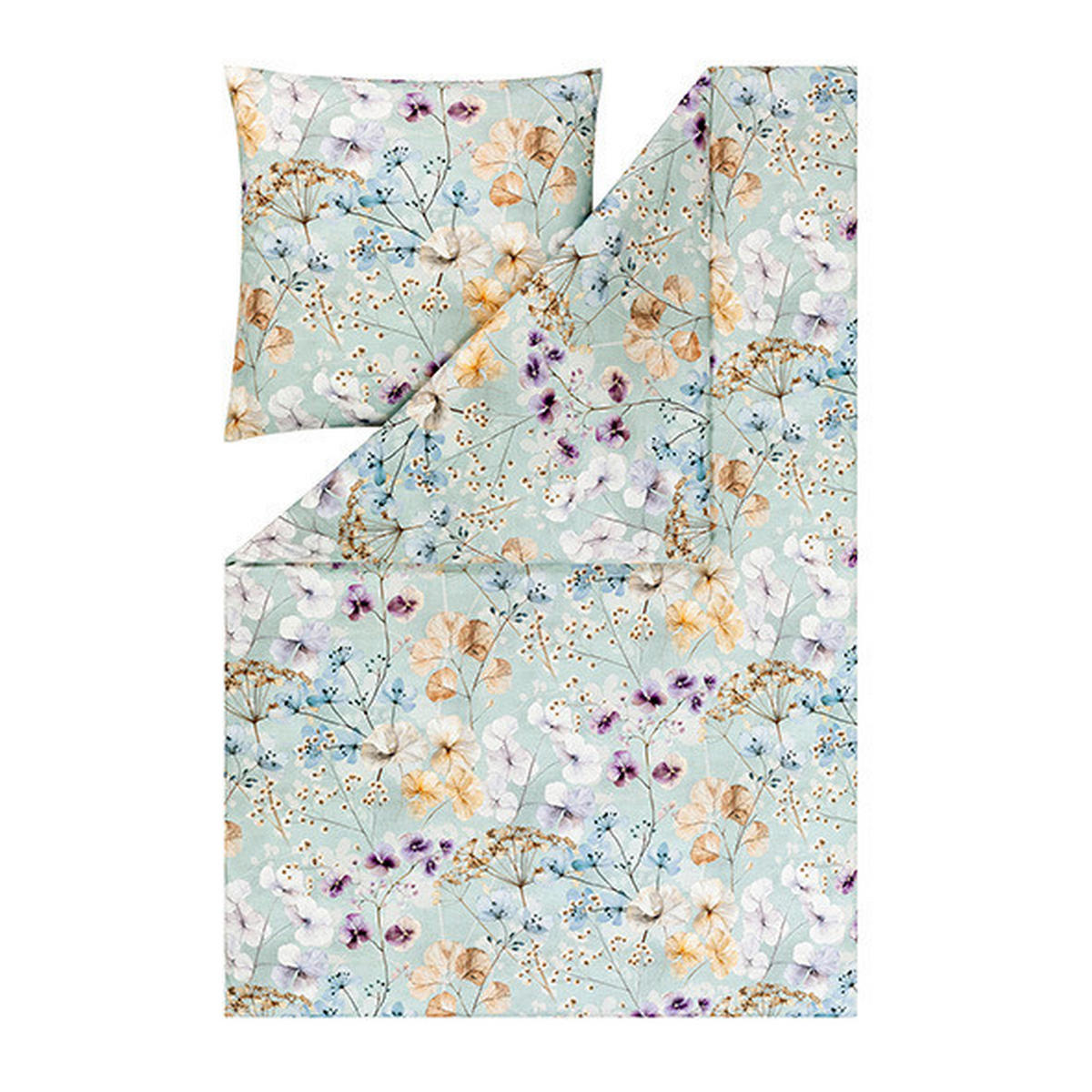 BETTWÄSCHE Atelier Interlock-Jersey 140/200 cm  - Mintgrün, Basics, Textil (140/200cm) - Estella