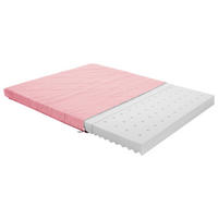 LAUFGITTERMATRATZE SCOTTY     - Rosa, Basics, Textil (90,0/72,0/5,0cm) - Paidi