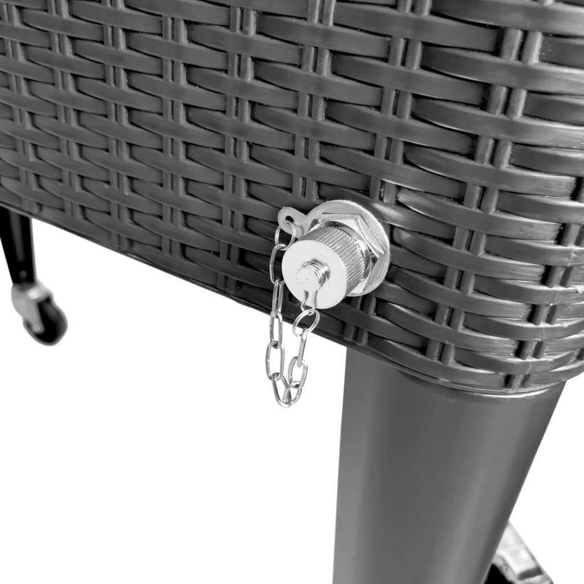 POSUDA ZA HLAĐENJE BOCA  76 l   - smeđa, Basics, plastika (92/43/89cm)