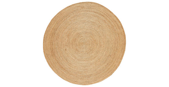 JUTETEPPICH 120 cm Naturfarben  - Naturfarben, LIFESTYLE, Textil (120cm) - Linea Natura