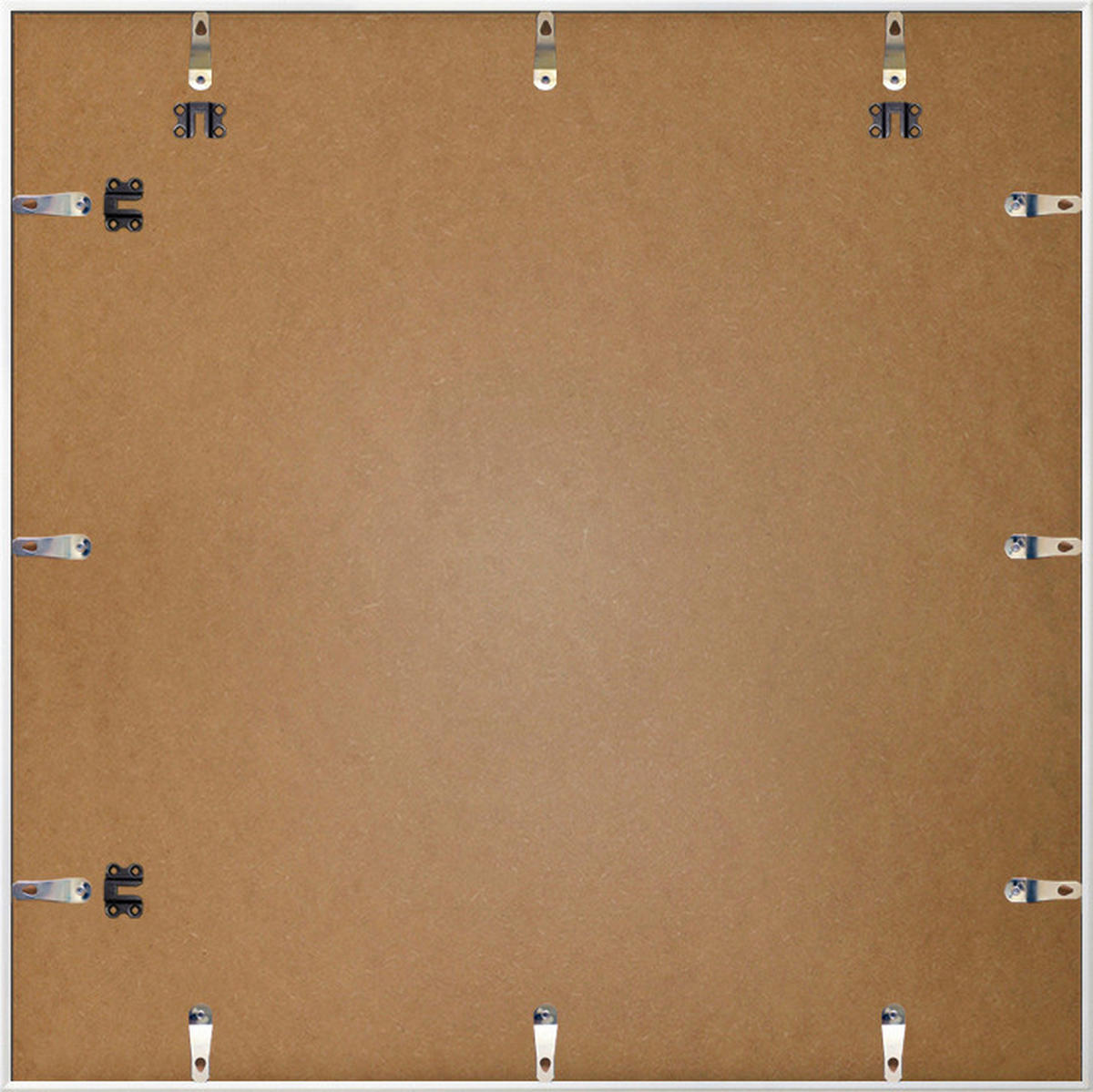 BILDERRAHMEN - Weiß Hochglanz, Basics, Papier/Holzwerkstoff (70/70/1,8cm)