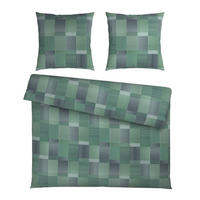 BETTWÄSCHE Flanell 200/200 cm  - Grün, Textil (200/200cm) - Novel