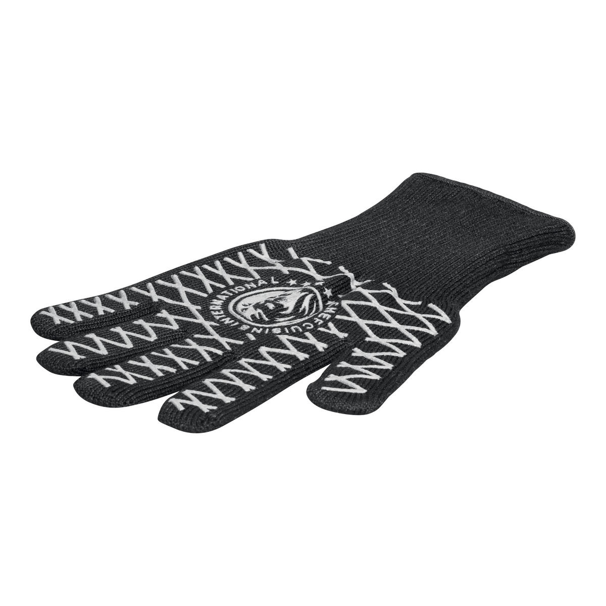GRILLHANDSCHUH - Weiß Hochglanz/Schwarz, Basics, Kunststoff/Textil (34.3/17/3cm) - CHEF CUISINE
