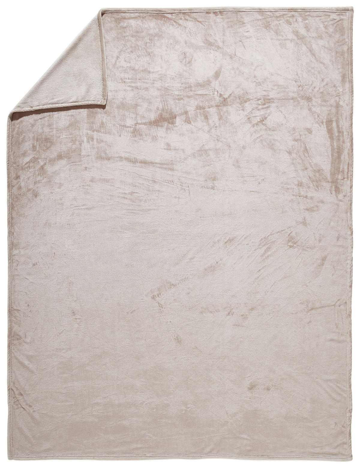 WOHNDECKE LUNA 140/190 cm  - Taupe, KONVENTIONELL, Textil (140/190cm) - Novel