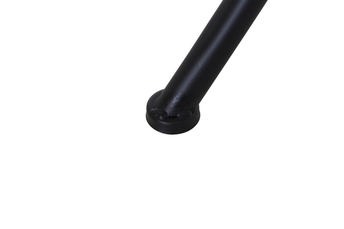 GARTENTISCH 64/64/71 cm Metall, Keramik quadratisch  - Schwarz, KONVENTIONELL, Keramik/Metall (64/64/71cm) - Siena Garden