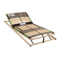 LATTENROST 90/200 cm Kopfteil, Fußteil verstellbar, Birke, Buche  - Naturfarben/Braun, Basics, Holz/Kunststoff (90/200cm) - Bio:Vio