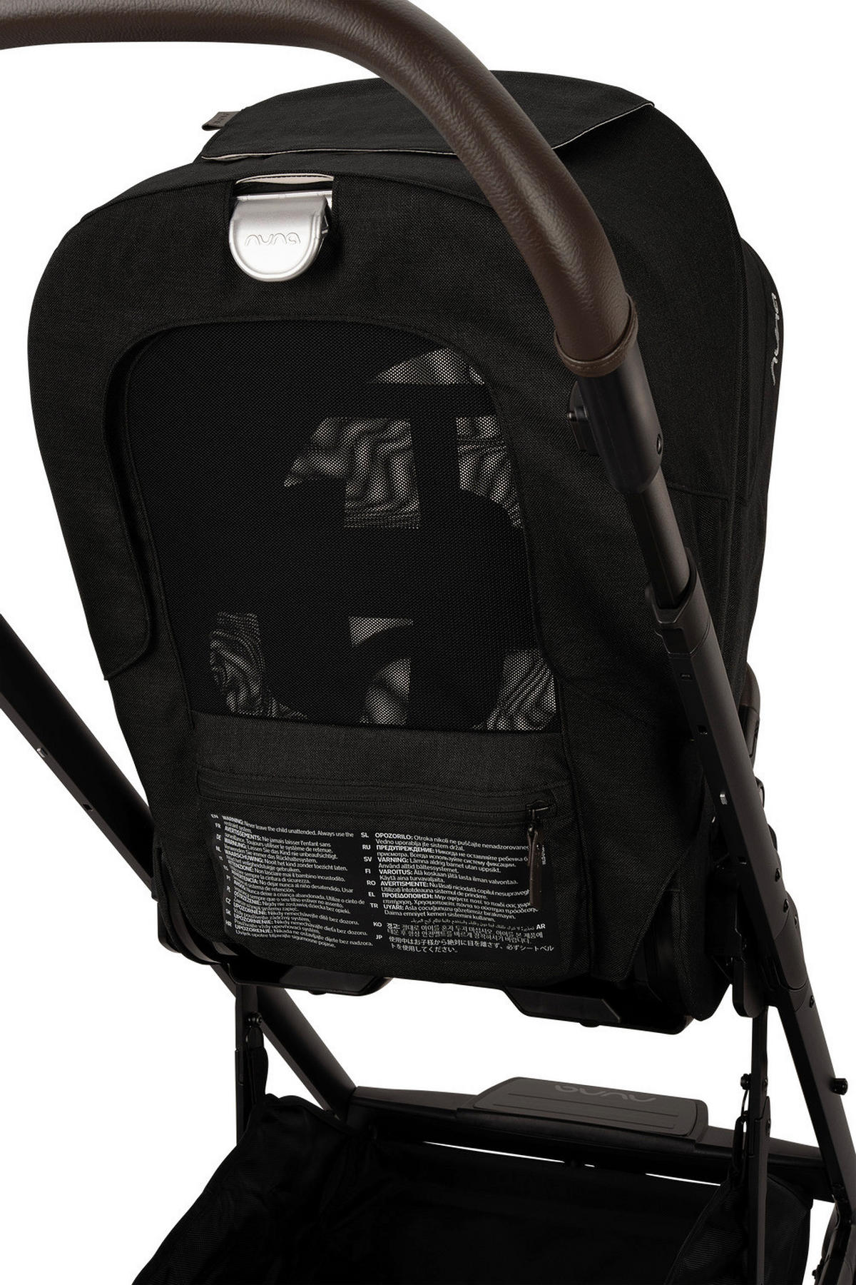 KOMBIKINDERWAGEN  Mixx Next  Caviar  - Schwarz, Basics, Textil/Metall (60/110/82cm) - Nuna