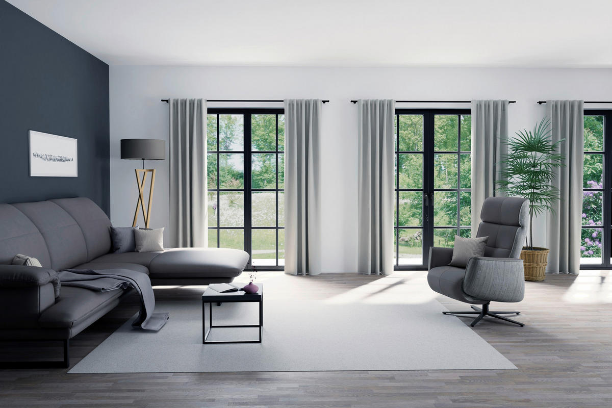 VERDUNKELUNGSVORHANG Verdunkelung  - Creme, Basics, Textil (135/270cm) - Fuggerhaus