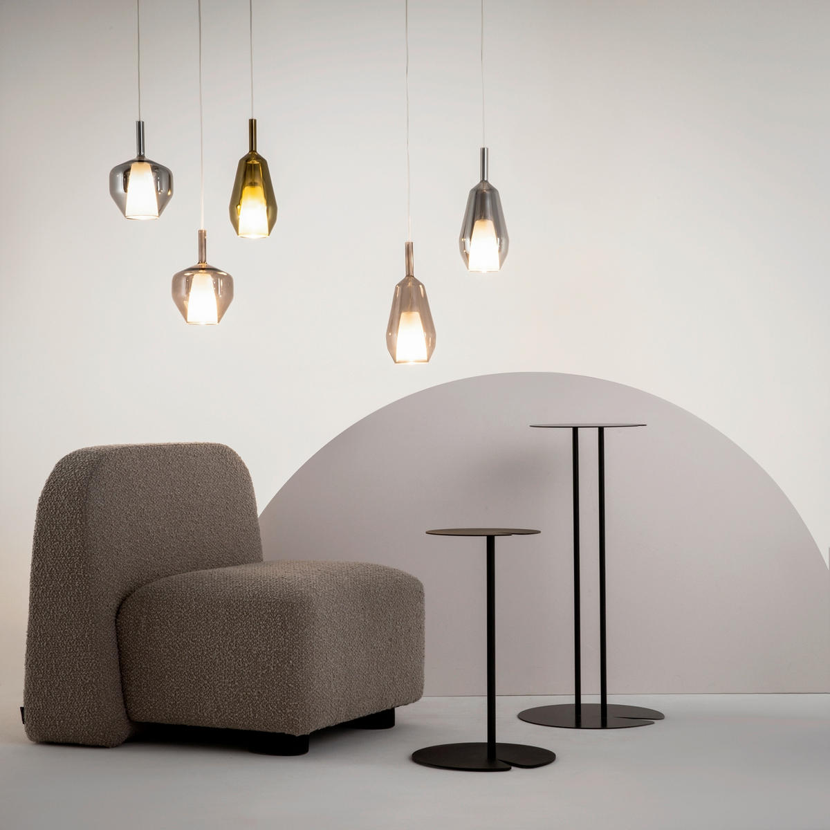 PENDELLAMPA Duality 16/342 cm  - svart, Design, metall (16/342cm) - MAYTONI