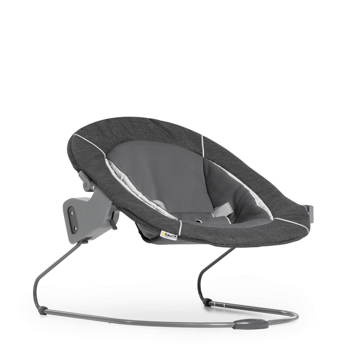 HOCHSTUHLLIEGE ALPHA BOUNCER DELUXE  - Weiß/Grau, Trend, Textil (66/49/45cm) - Hauck