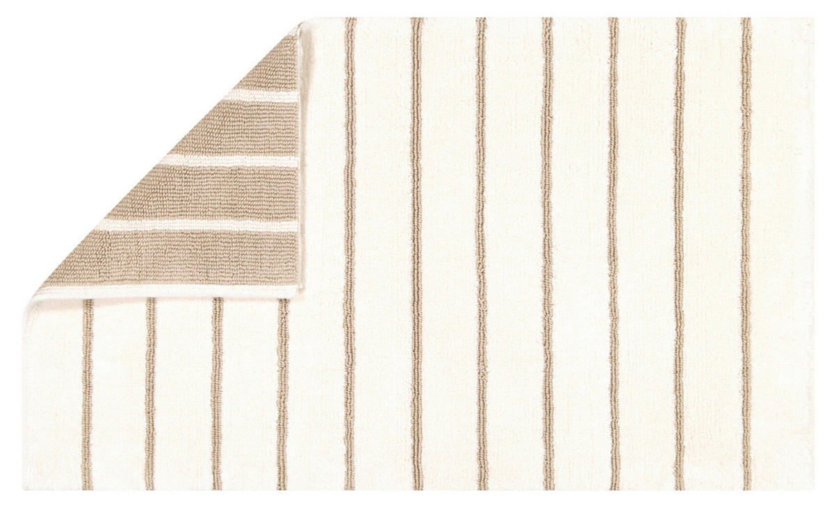 KOBERČEK DO KÚPEĽNE, 60/100 cm - béžová, Basics, textil (60/100cm) - Cawoe