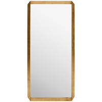 WANDSPIEGEL 90/190/5 cm    in rechteckig  - Goldfarben, Design, Glas/Holzwerkstoff (90/190/5cm) - Novel