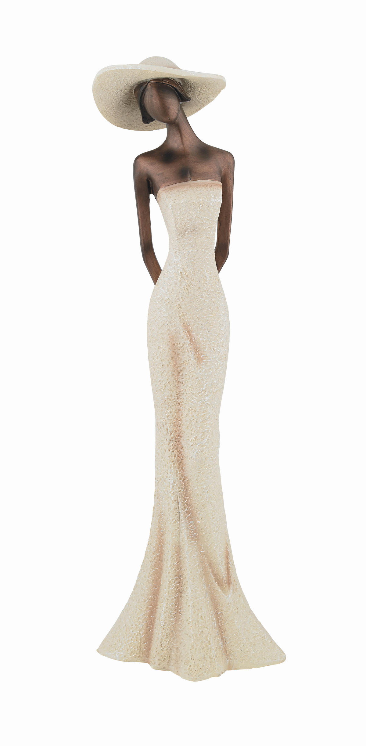 FIGÚRKA – ŽENA - krémová, Lifestyle, plast (50cm)