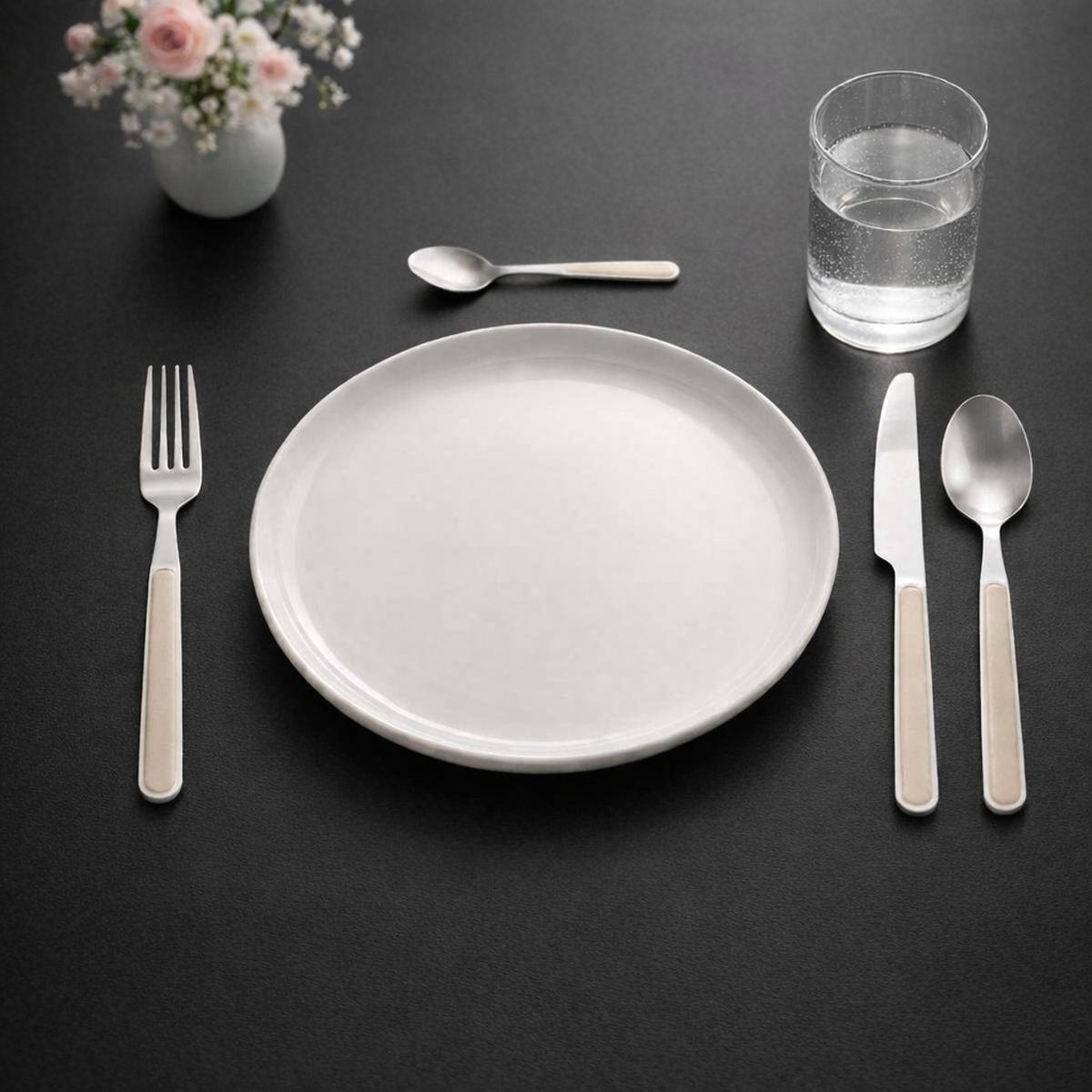 BESTECKSET LEO  24-teilig  - Beige, Basics, Metall (18.5/4/26cm) - BergHOFF