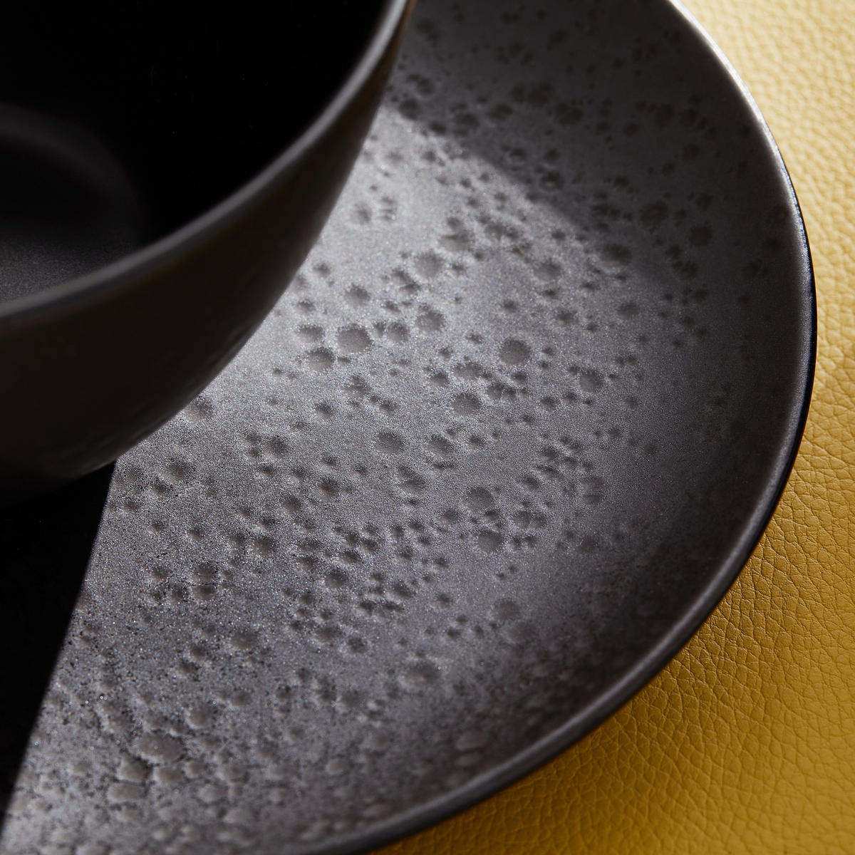 KOMBISERVICE Schwarz 20-teilig  - Schwarz, Design, Keramik - Ritzenhoff Breker