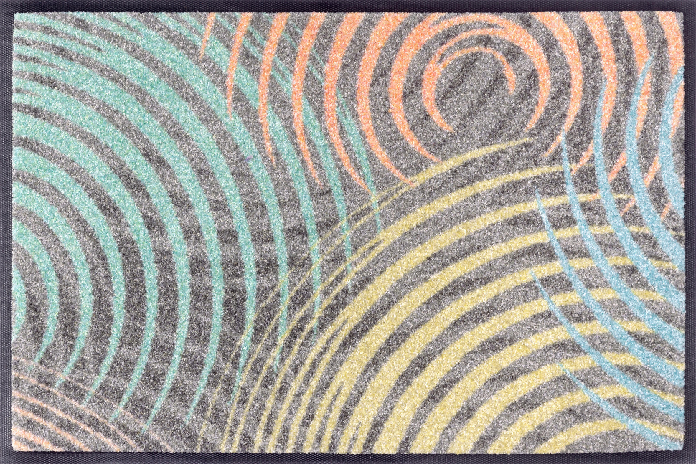 FUßMATTE 40/60 cm Ondole  - Multicolor, Trend, Kunststoff/Textil (40/60cm) - wash+dry