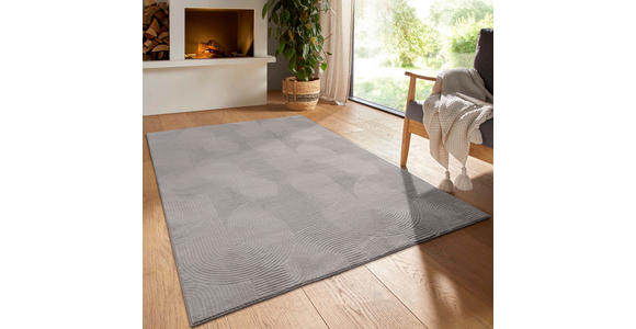 WEBTEPPICH 140/200 cm Homestyle Grau  - Grau, Design, Textil (140/200cm) - Novel
