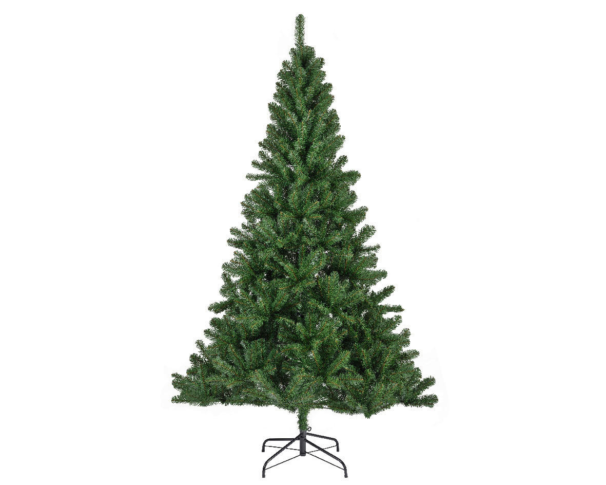 WEIHNACHTSBAUM 210 cm  - Natur, Kunststoff/Metall (126,00/126,00/210,00cm) - X-Mas
