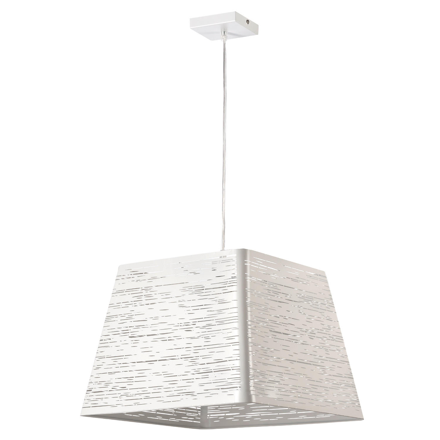 HÄNGELEUCHTE 40/110 cm   - Weiß, Trend, Metall (40/110cm)