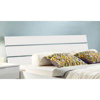 VZGLAVJE - bela, Basics, leseni material (128/50/5cm) - Carryhome