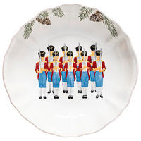 SUPPENTELLERSET Multicolor, Weiß Hochglanz 4-teilig Feinsteinzeug THE NUTCRACKER  - Weiß Hochglanz/Multicolor, Basics, Keramik (23cm) - Costa Nova