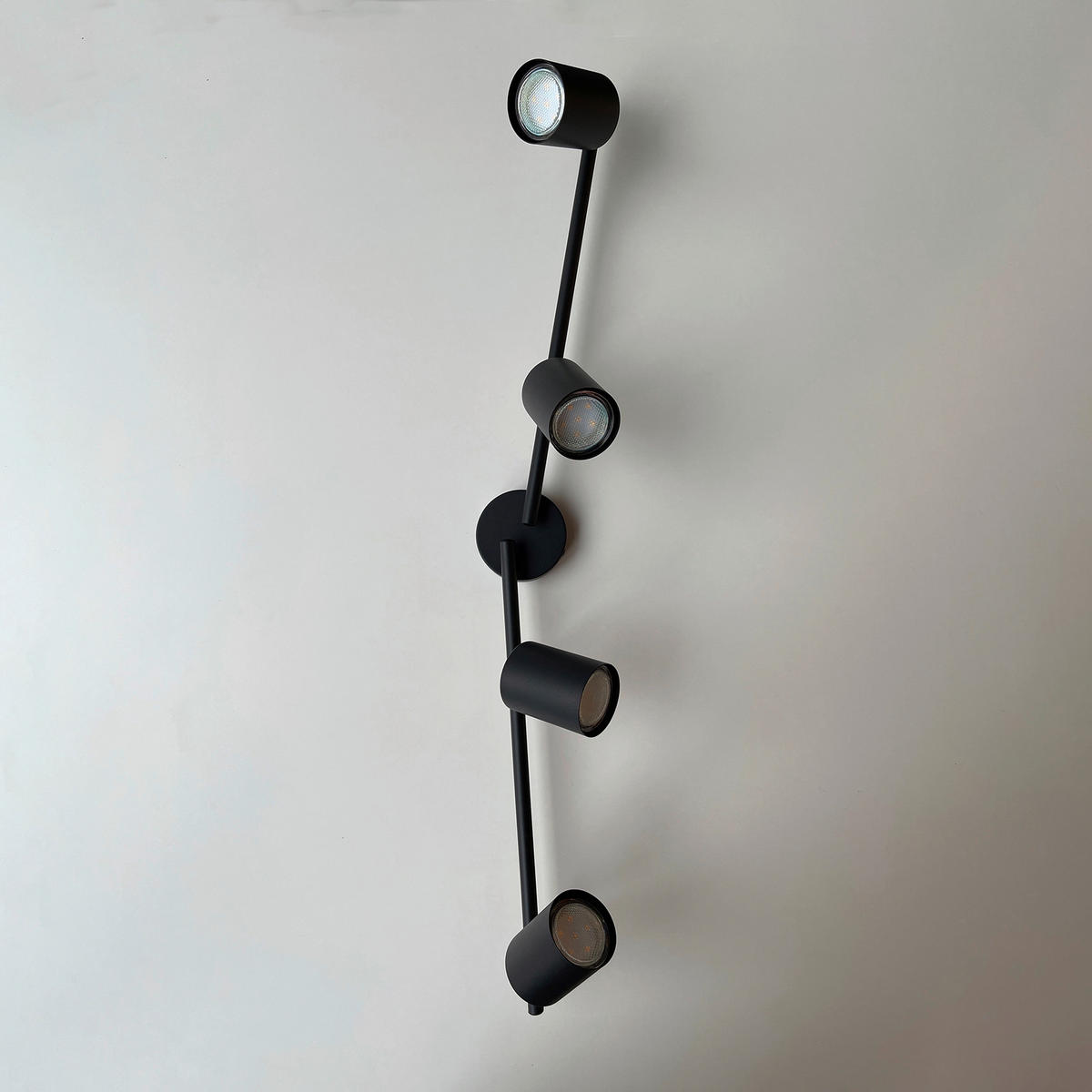 STROPNÉ LED SVIETIDLO, 79/8/13 cm - čierna, Design, kov (79/8/13cm) - Fischer & Honsel