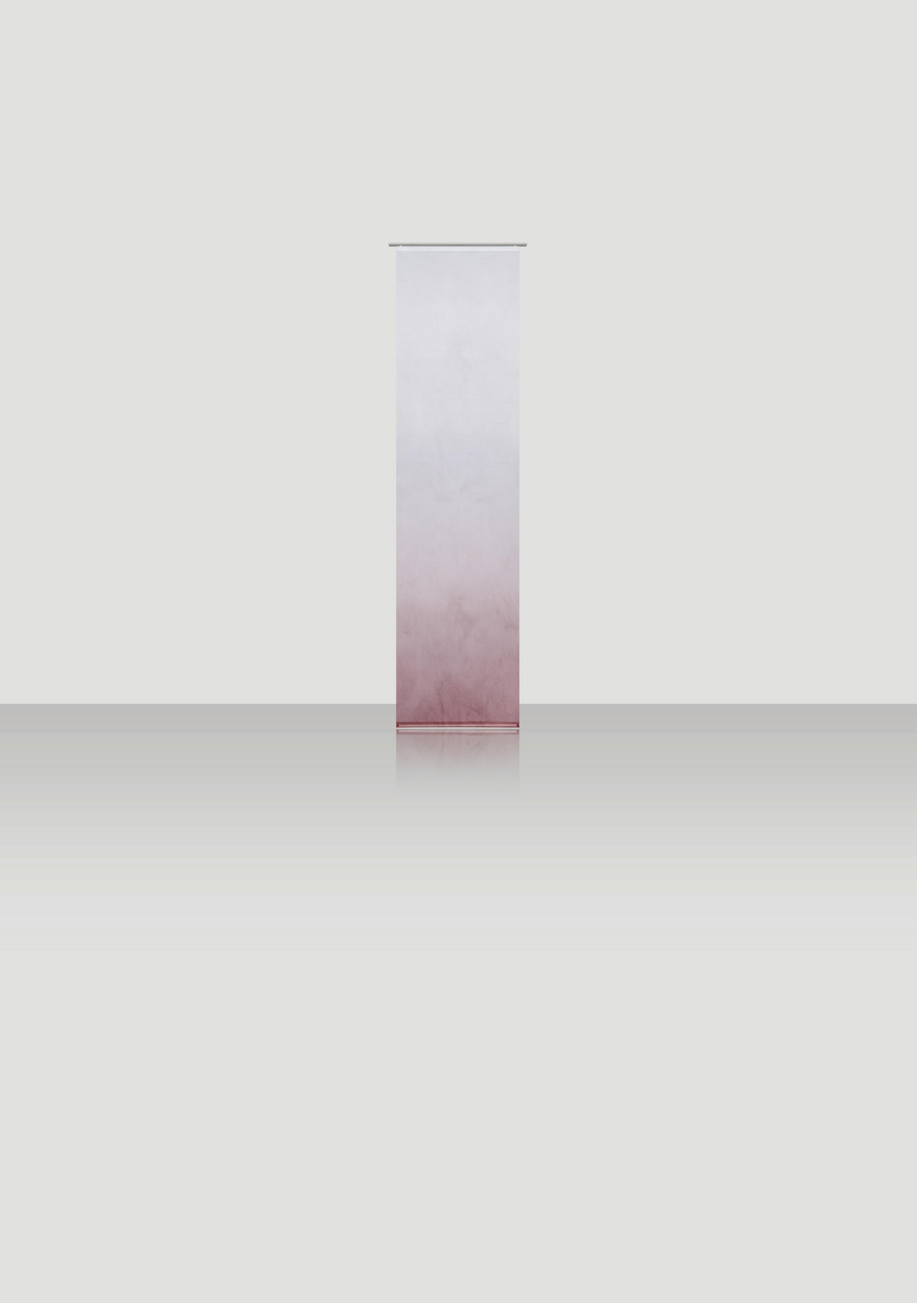 FLÄCHENVORHANG   halbtransparent   60/245 cm  - Bordeaux, Basics, Textil (60/245cm) - Novel
