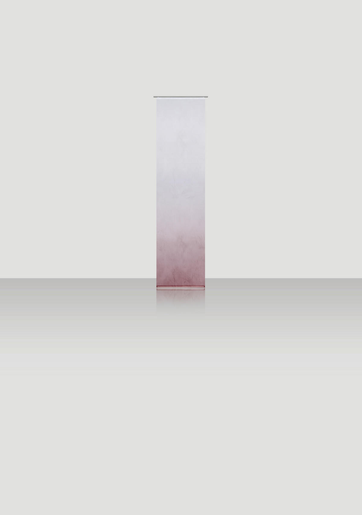 FLÄCHENVORHANG   halbtransparent   60/245 cm  - Bordeaux, Basics, Textil (60/245cm) - Novel