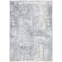 VINTAGE-TEPPICH 160/230 cm Leo Grau  - Grau, Design, Kunststoff/Textil (160/230cm) - Novel