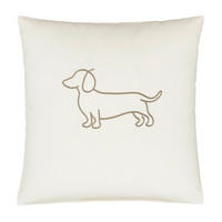 PREVLEKA ZA BLAZINO  40/40 cm       - naravne barve, Konvencionalno, tekstil (40/40cm) - Elegante
