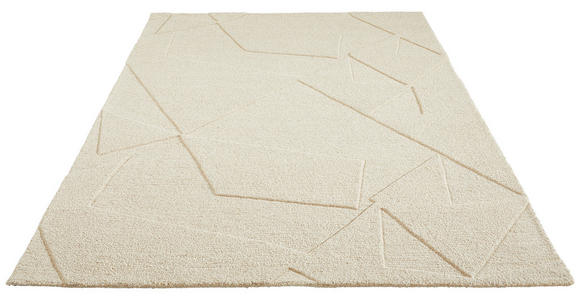 WOLLTEPPICH 130/190 cm Weiß  - Weiß, Design, Textil (130/190cm) - Linea Natura