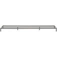 FUSSGESTELL - Schwarz, Basics, Metall (226/13/40,5cm) - Novel