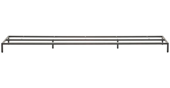 FUSSGESTELL - Schwarz, Basics, Metall (226/13/40,5cm) - Novel
