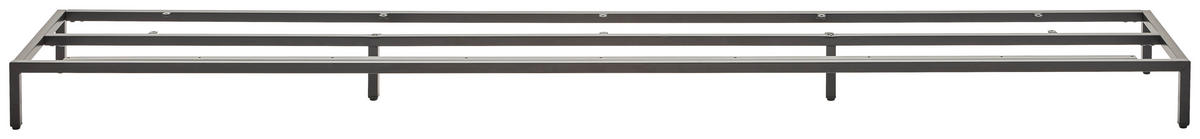 FUßGESTELL - Schwarz, Basics, Metall (226/13/40,5cm) - Novel