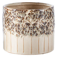 ÜBERTOPF Creme  - Creme, Basics, Keramik (14/14cm)