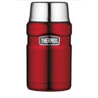 ISOLIERSPEISEGEFÄSS Stainless King Food Container 0,71 L  - Rot, Basics, Metall (0,71l) - Thermos