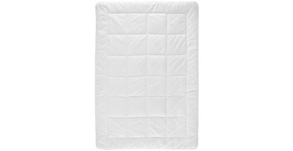 KASSETTENDECKE 140/200 cm - Weiß, Basics, Textil (140/200cm) - Sleeptex