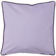 ZIERKISSEN  45/45 cm   - Lila/Violett, Basics, Textil (45/45cm) - Novel