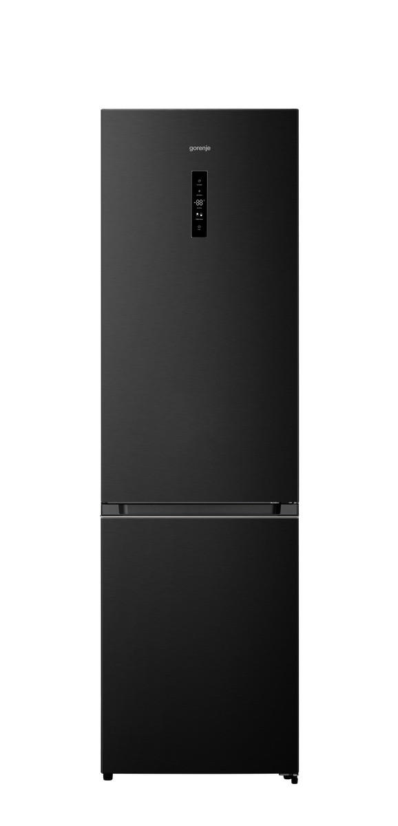 Gorenje Kühl-Gefrier-Kombination Schwarz 59.5x201.7x57.9 cm