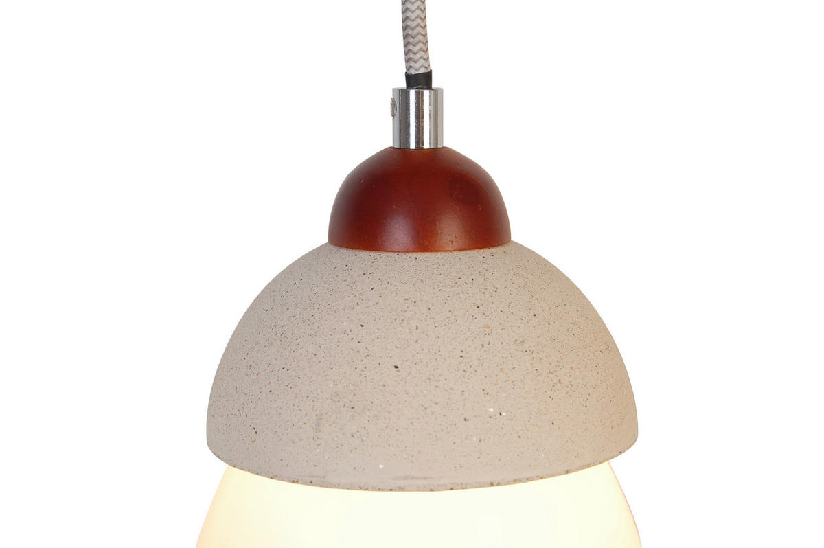 HÄNGELEUCHTE 80/13/130 cm   - Opal, Trend, Glas/Stein (80/13/130cm) - Novel