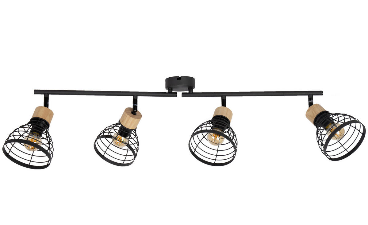 REFLEKTOR ESPEN  - braon/crna, Trendi, drvo/metal (15/75/20cm)