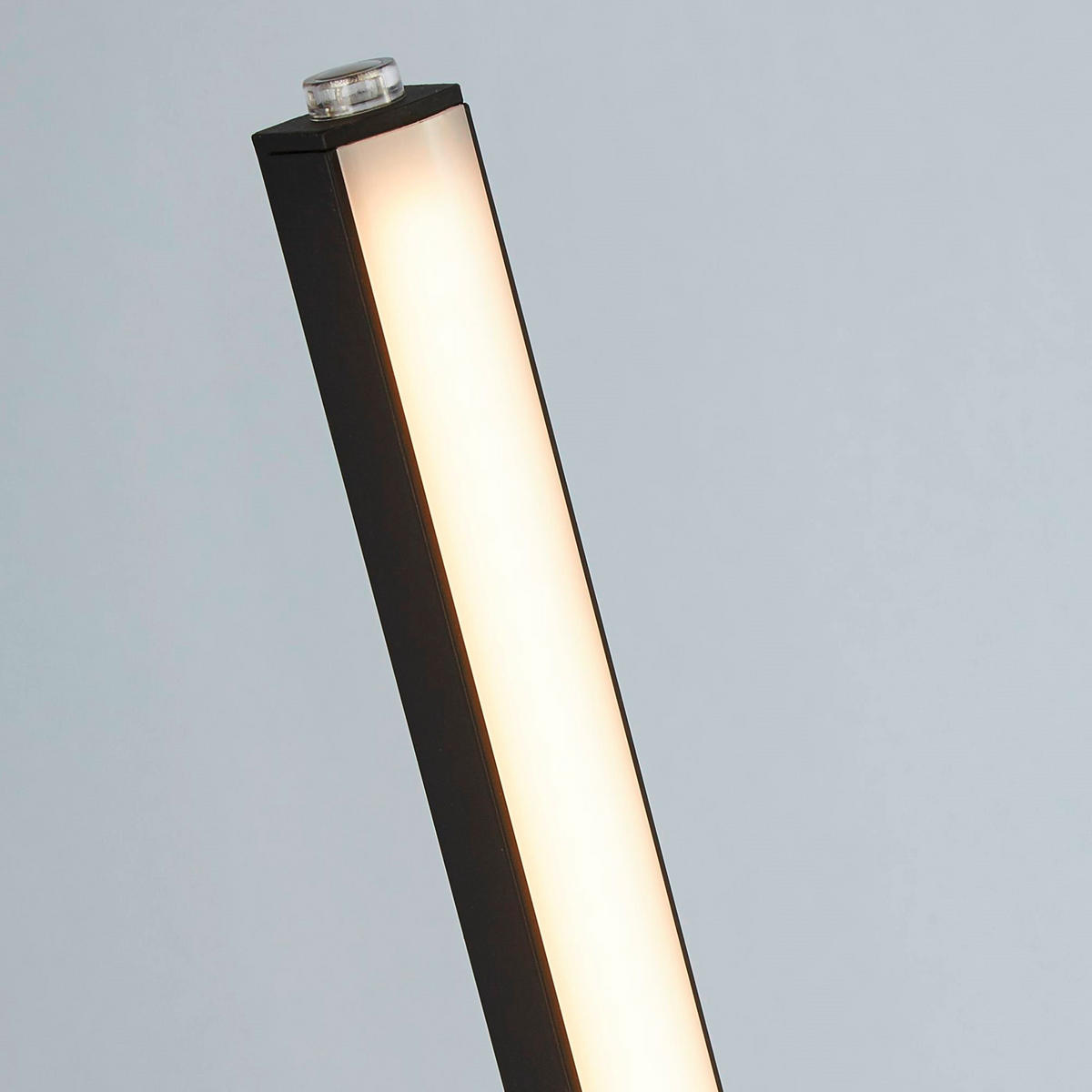 LED-STEHLEUCHTE  20/150/24 cm   - Schwarz/Weiß, Basics, Kunststoff/Metall (20/150/24cm)