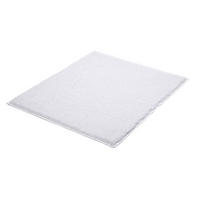 BADTEPPICH Weiss 55/65 cm  - Weiss, Basics, Kunststoff/Textil (55/65cm) - Kleine Wolke
